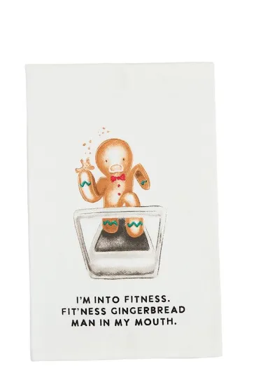 GINGERBREAD MAN TOWELS BY MUD PIE
