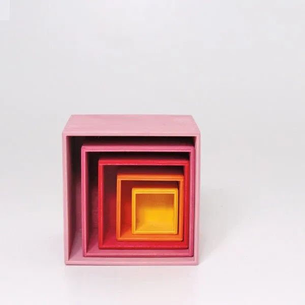 Grimms Small Stacking Box Set Lollipop
