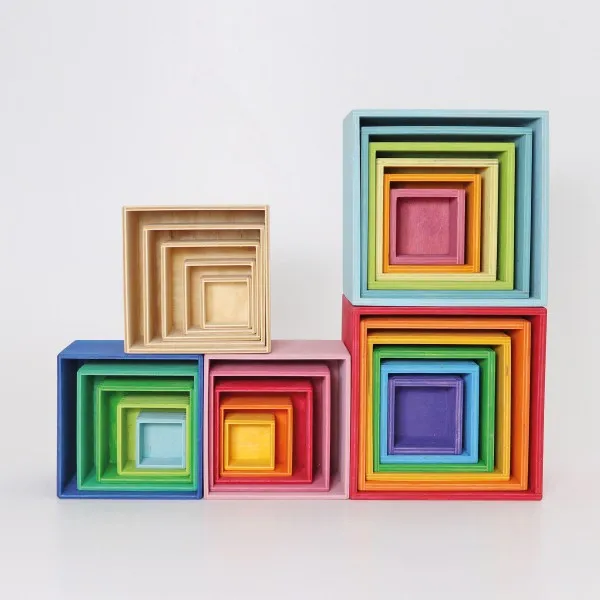 Grimms Small Stacking Box Set Lollipop