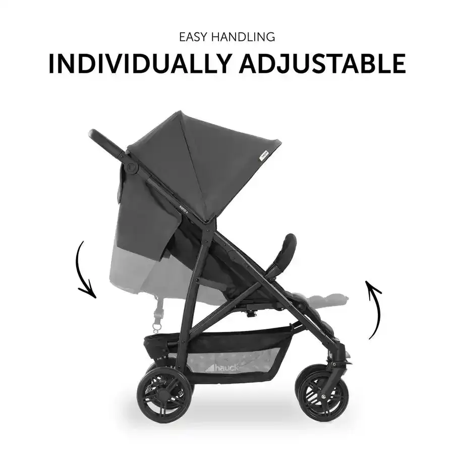 Hauck Standard Stroller Rapid 4 (Grey)