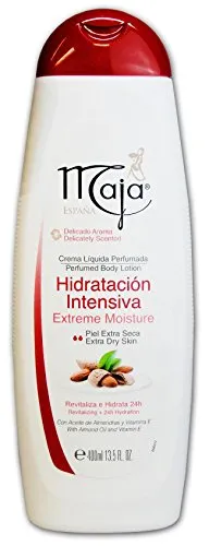 Hidratacion Intensiva Maja Body Lotion | Moisturizing Body Cream for Extra Dry Skin, Giving Softer Skin with Healthy Loo