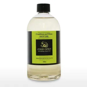 Judges Choice Condition and Shine Hot Oil