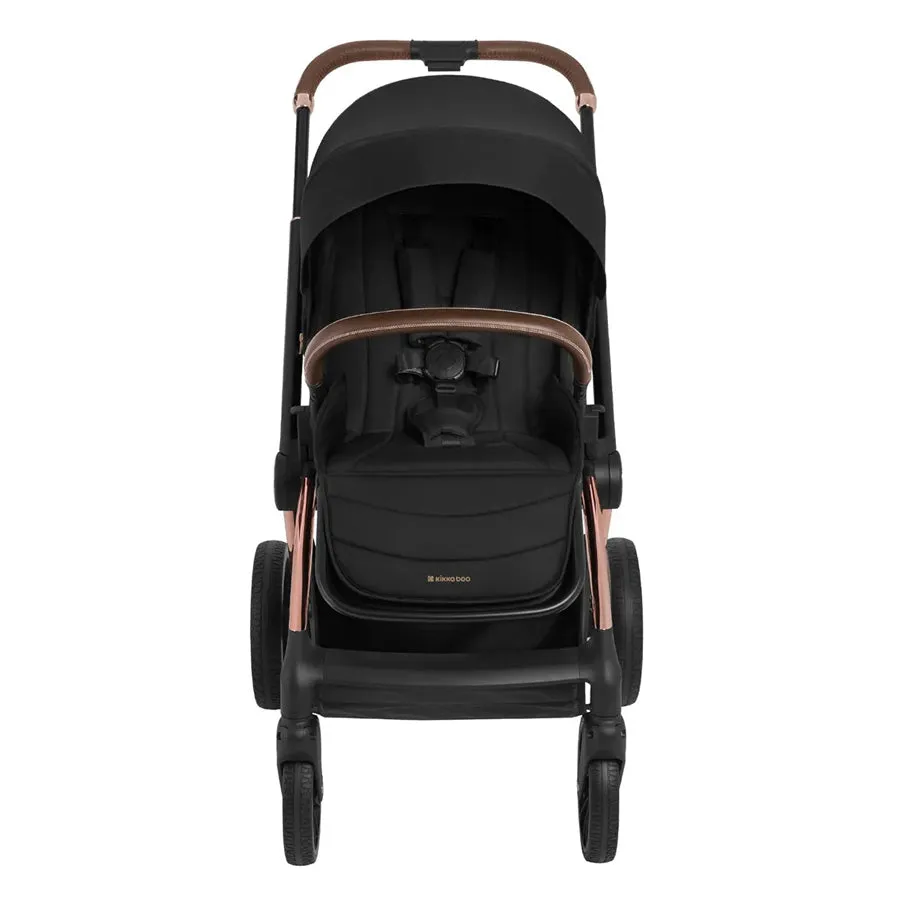 Kikkaboo Stroller 2in1 With Carrycot Kara (Black)
