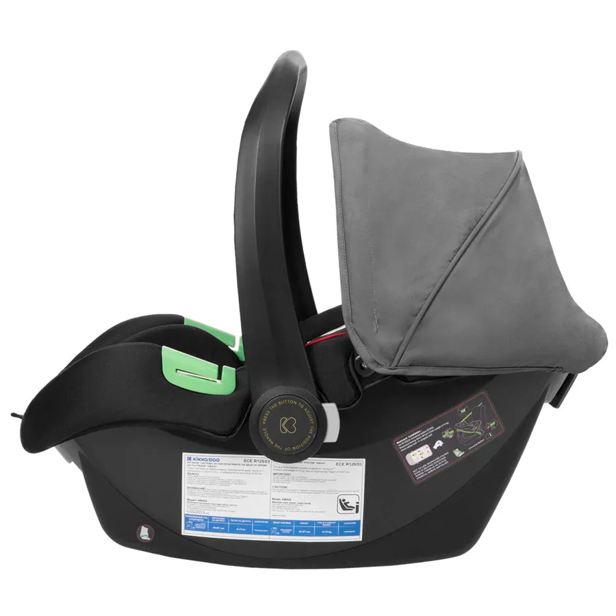 Kikkaboo Stroller 3in1 transf. seat Amaia (Dark Grey) 2024