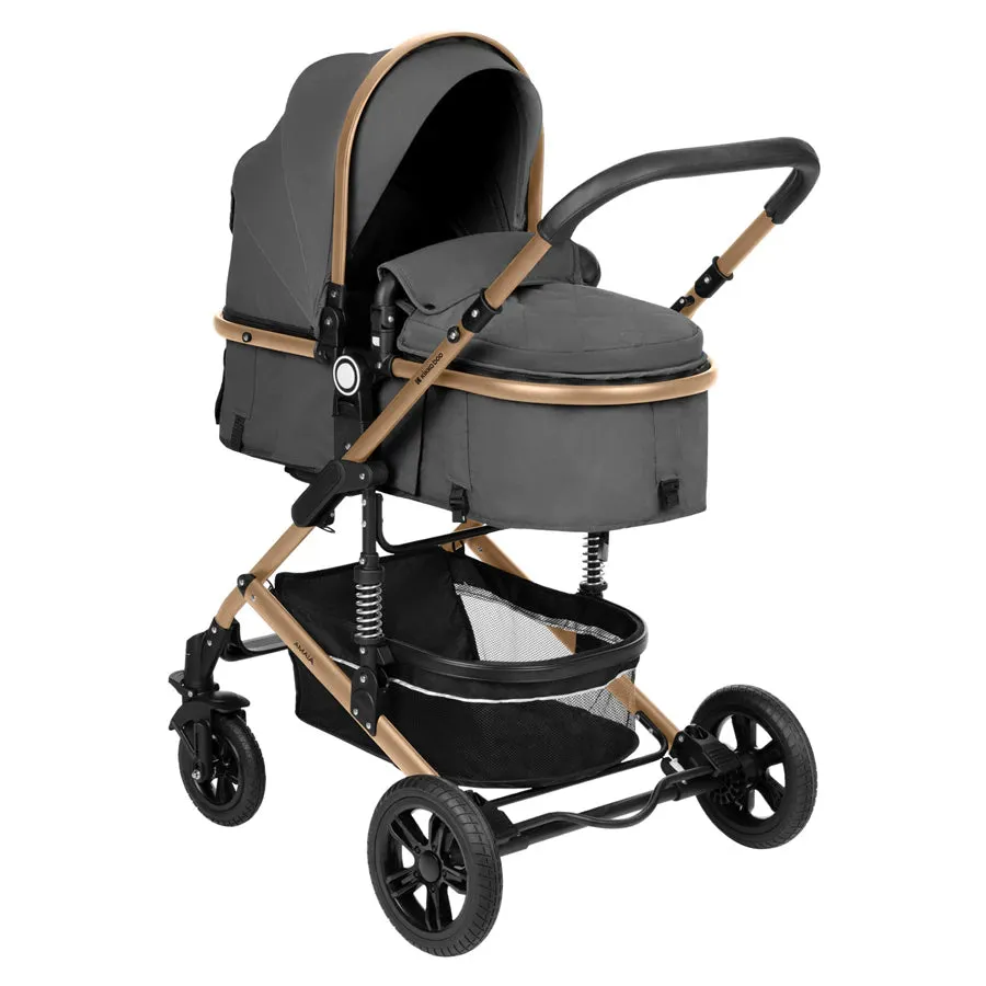 Kikkaboo Stroller 3in1 transf. seat Amaia (Dark Grey) 2024