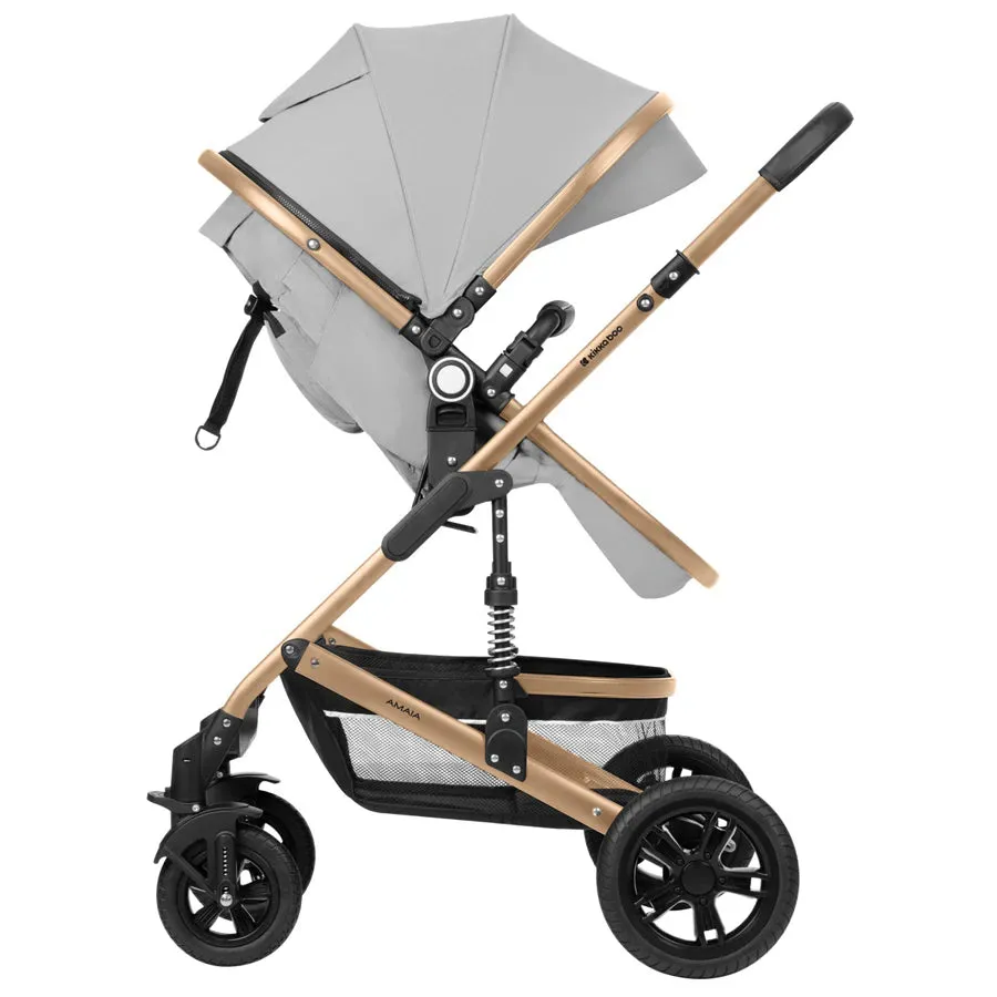 Kikkaboo Stroller 3in1 transf. seat Amaia (Light Grey) 2024