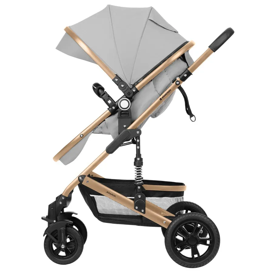 Kikkaboo Stroller 3in1 transf. seat Amaia (Light Grey) 2024