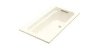 Kohler Archer Drop-In Bath With Reversible Drain' 60 X 32 In.' Biscuit