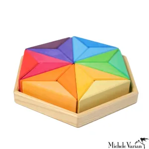 Large Wooden Star Blocks