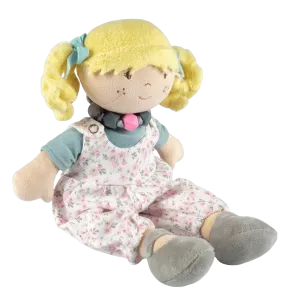 Lucy with Friendship Bracelet in Flower Printed Outfit
