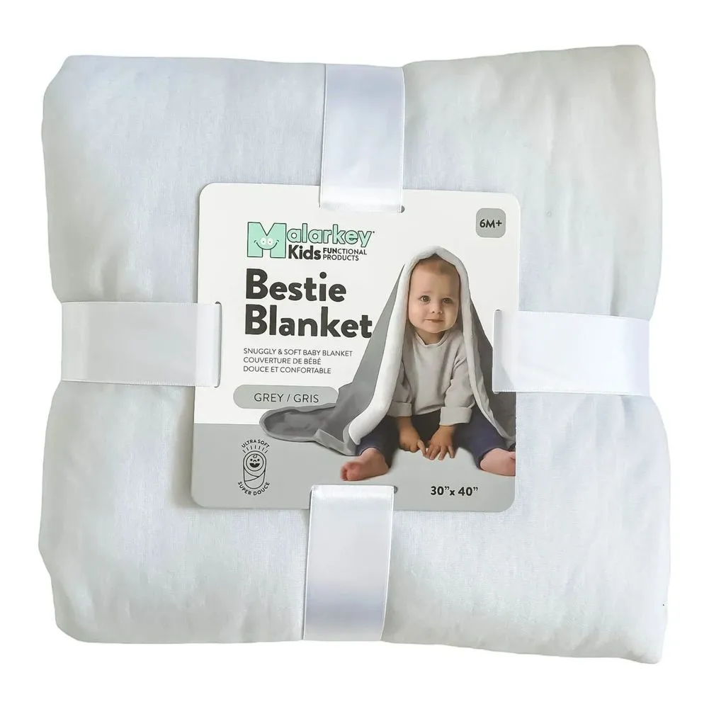 Malarkey Kids Bestie Blanket - Grey (91943) (Open Box)
