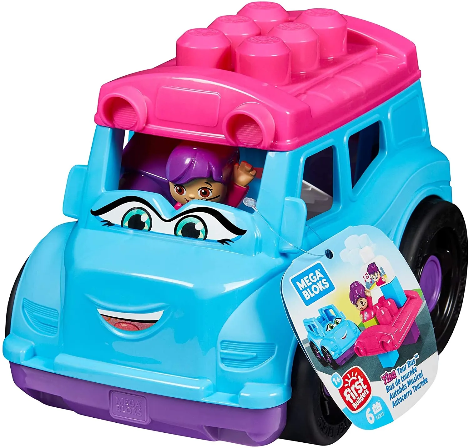 Mega Bloks First Builders Tina Tour Bus