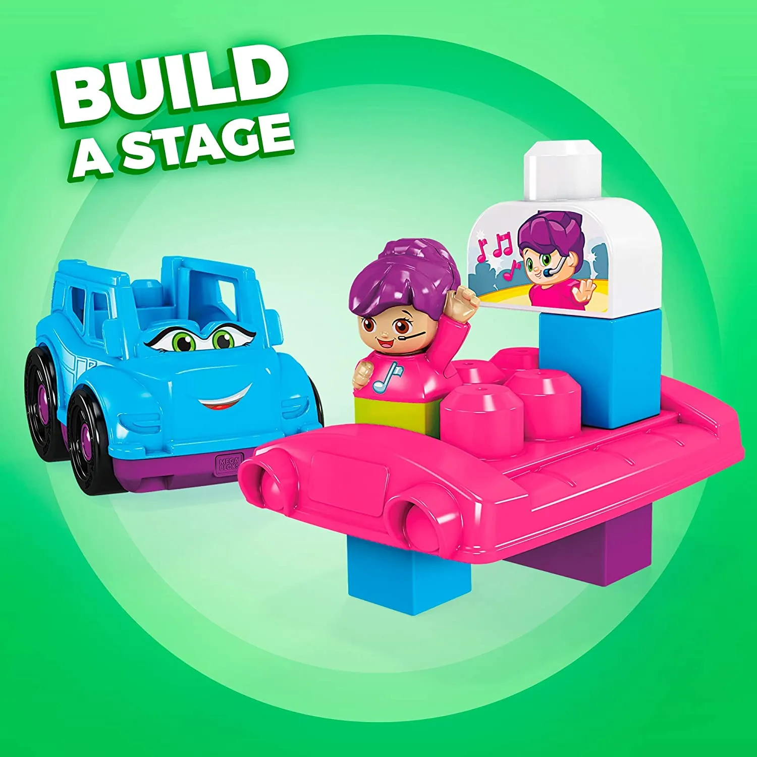 Mega Bloks First Builders Tina Tour Bus