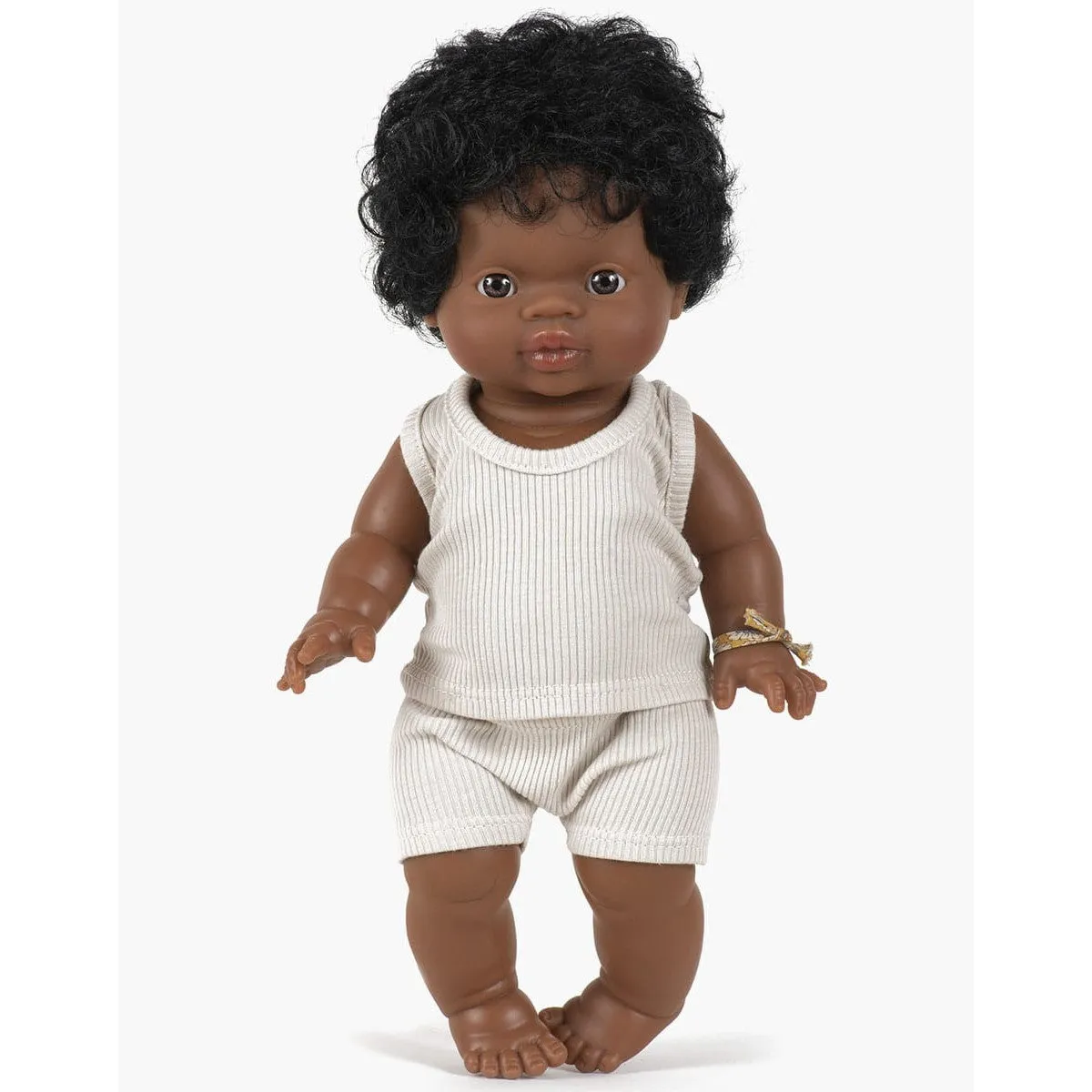 Minikane gordis marcel boys underwear in ribbed linen knit