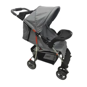Moon Bezik - One Fold Stroller (Mid Grey)