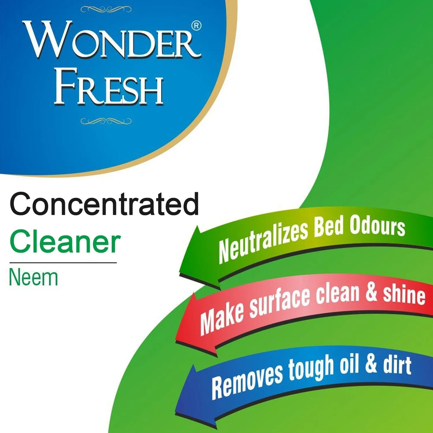 Mop Floor Surface Cleaner Liquid - Disinfectant, Insect Repellent