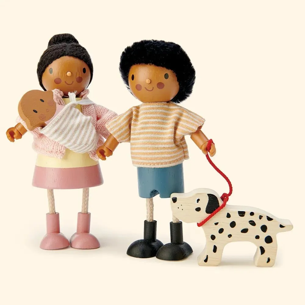 Mrs Forrester Wooden Doll