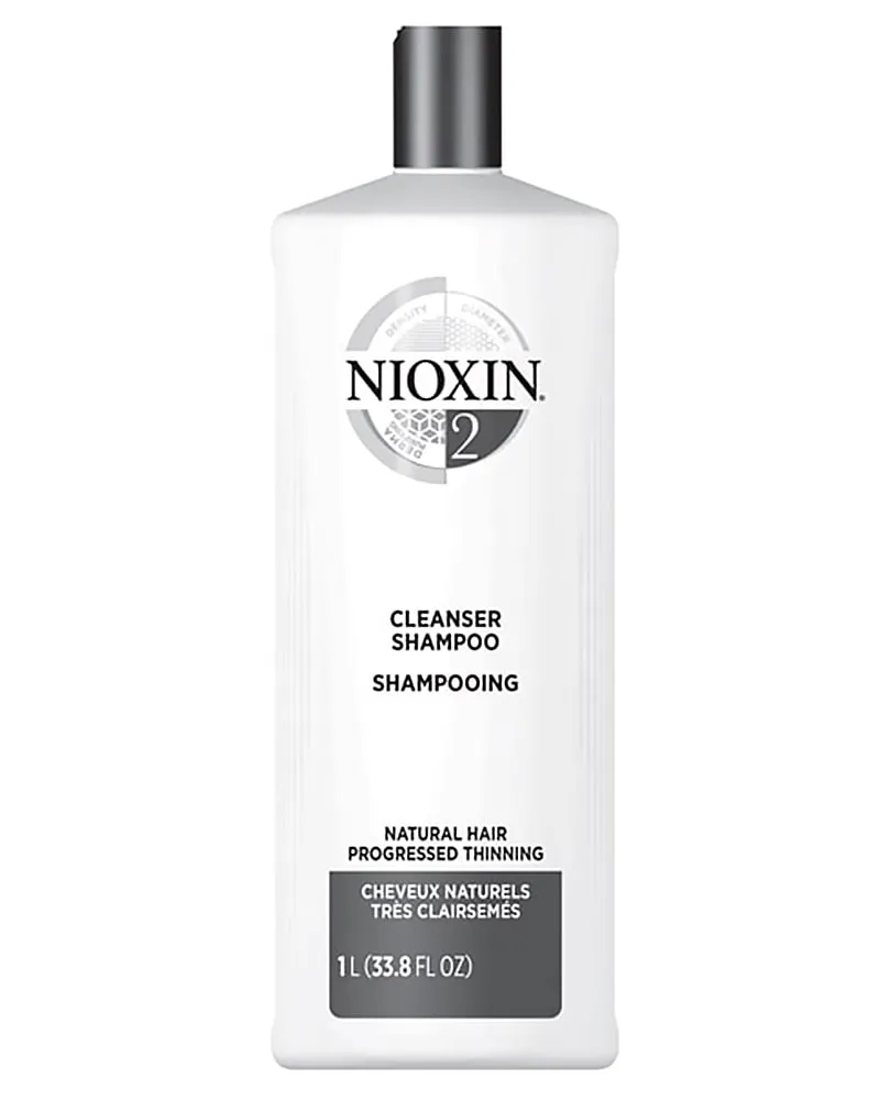 Nioxin System 2 Cleanser Noticeably Thinning Hair Shampooing 1L