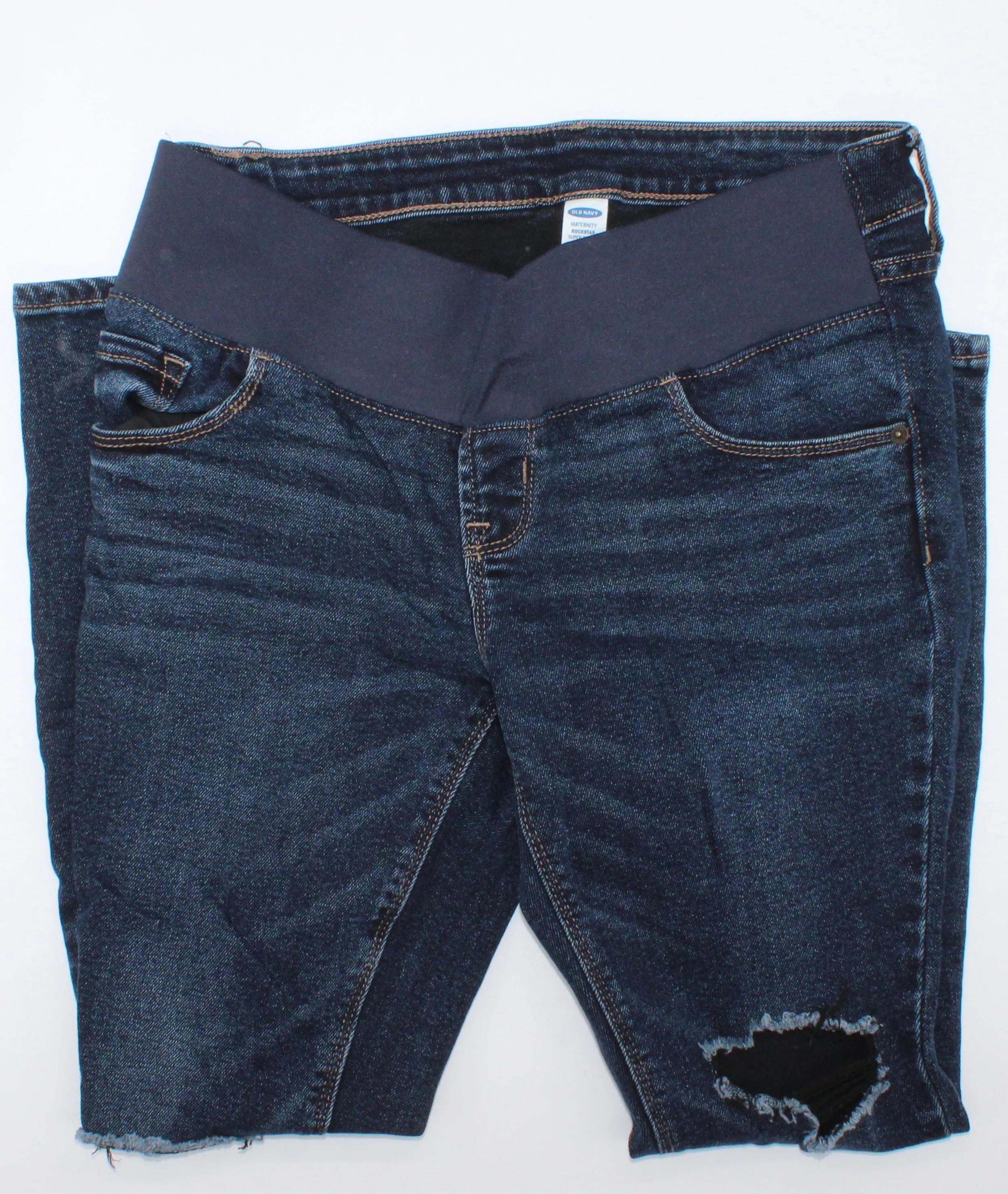 OLD NAVY ROCKSTAR MATERNITY PANT SIZE 4 SHORT PRE-LOVED