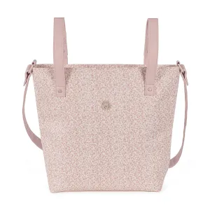 Pasito a Pasito Flower Mellow Pink Stroller Caddy Diaper Changing Bag