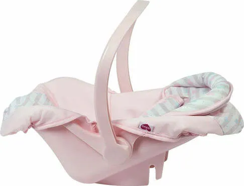 Pastel Pink Car Seat Carrier