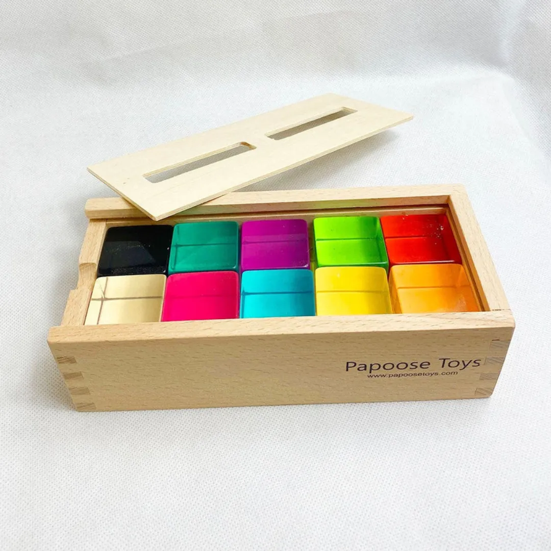 Phatt Lucite Cubes 10pc Set