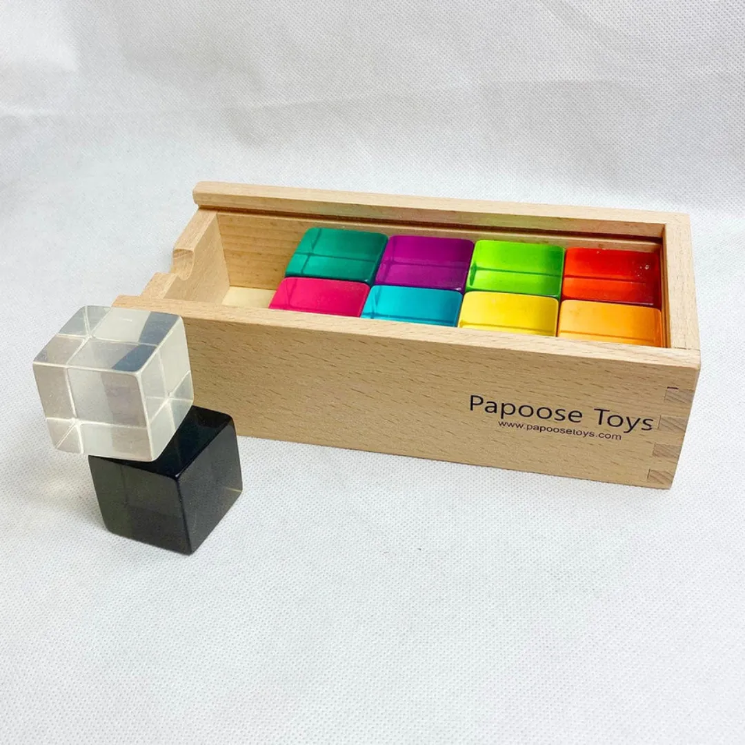 Phatt Lucite Cubes 10pc Set