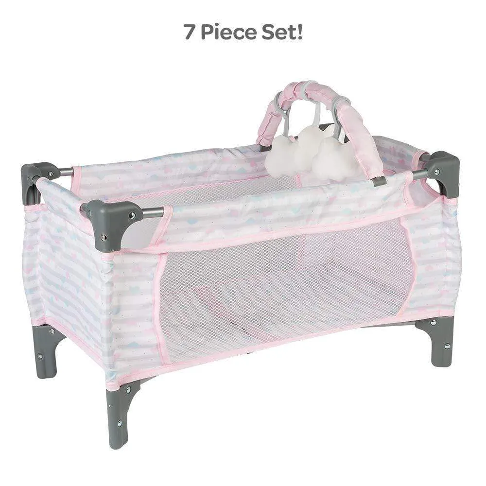 Pink Deluxe Pack N Play