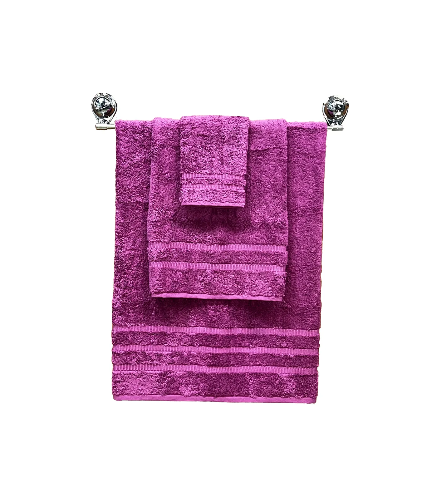 Plain Towel Collection - Turkish Rose