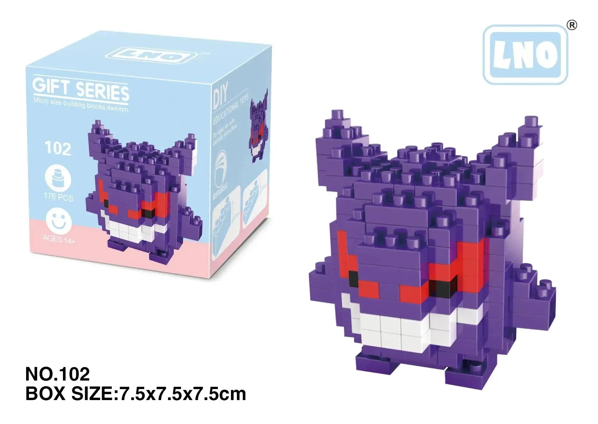 Pokémon Blocks: Small Cartoon Mini Building Blocks featuring Pikachu, Charizard, Eevee, Mewtwo - Anime Assembled Action Model Dolls Toys.