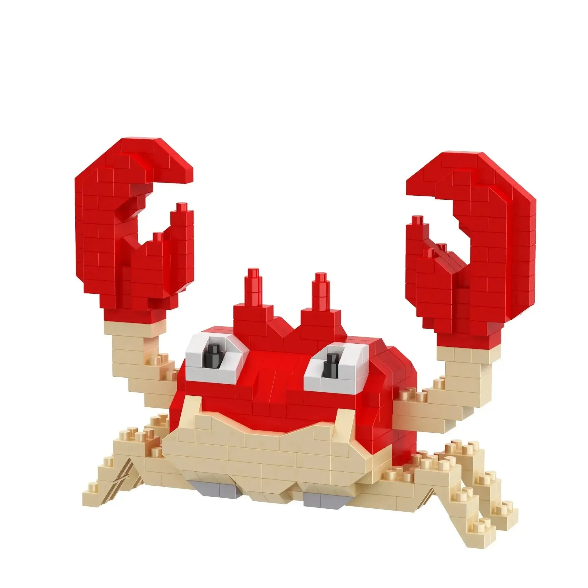 Pokémon Blocks: Small Cartoon Mini Building Blocks featuring Pikachu, Charizard, Eevee, Mewtwo - Anime Assembled Action Model Dolls Toys.
