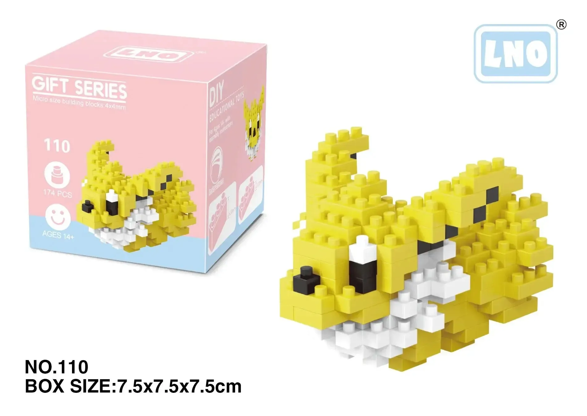 Pokémon Blocks: Small Cartoon Mini Building Blocks featuring Pikachu, Charizard, Eevee, Mewtwo - Anime Assembled Action Model Dolls Toys.