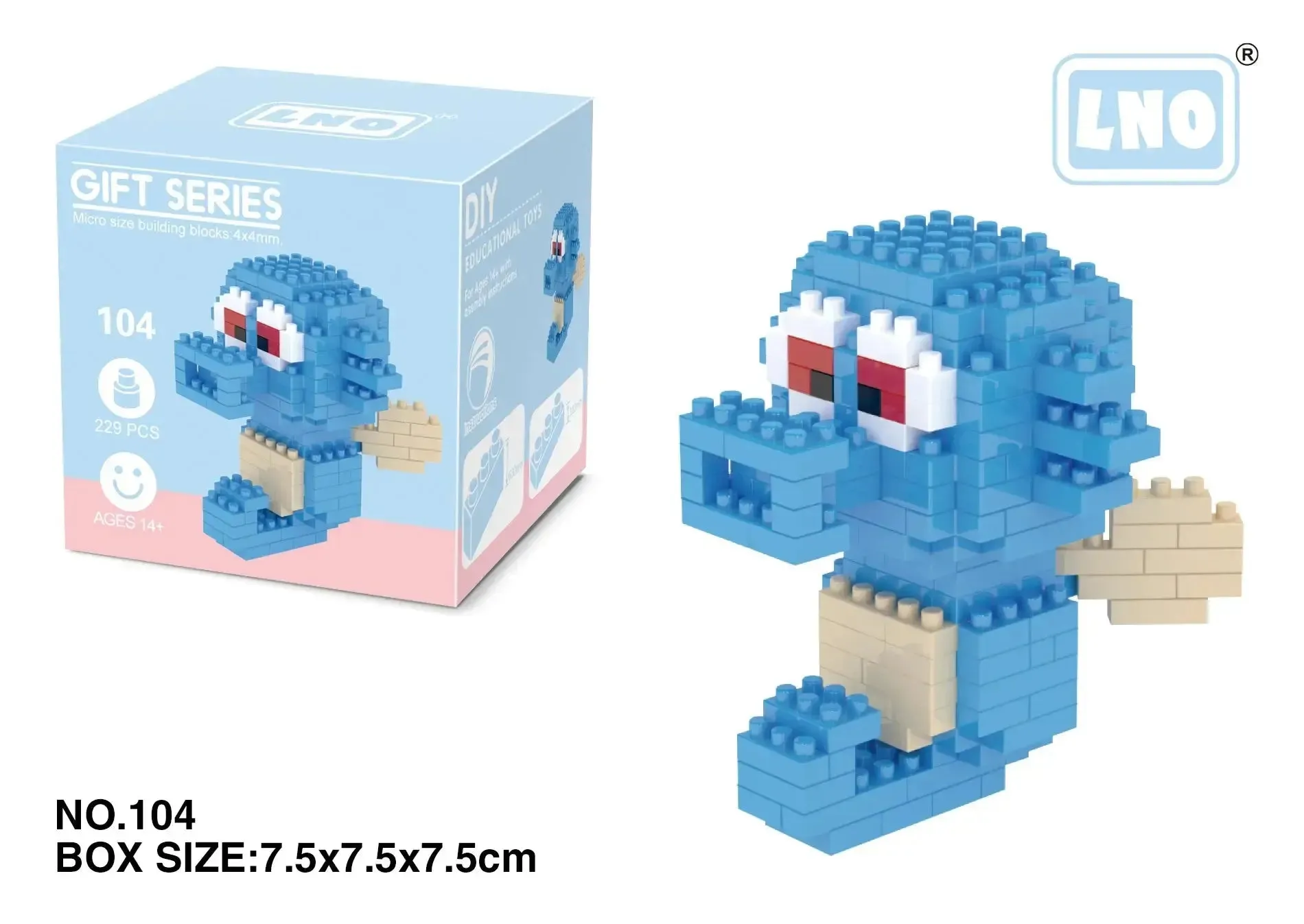 Pokémon Blocks: Small Cartoon Mini Building Blocks featuring Pikachu, Charizard, Eevee, Mewtwo - Anime Assembled Action Model Dolls Toys.