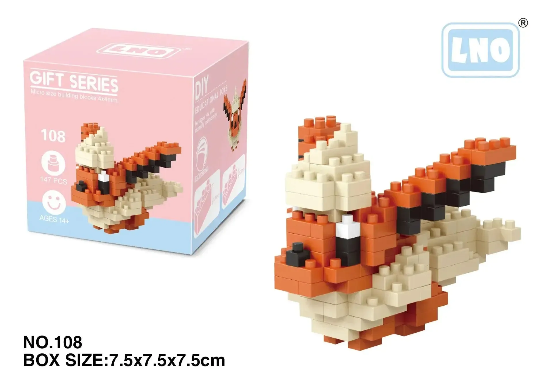 Pokémon Blocks: Small Cartoon Mini Building Blocks featuring Pikachu, Charizard, Eevee, Mewtwo - Anime Assembled Action Model Dolls Toys.