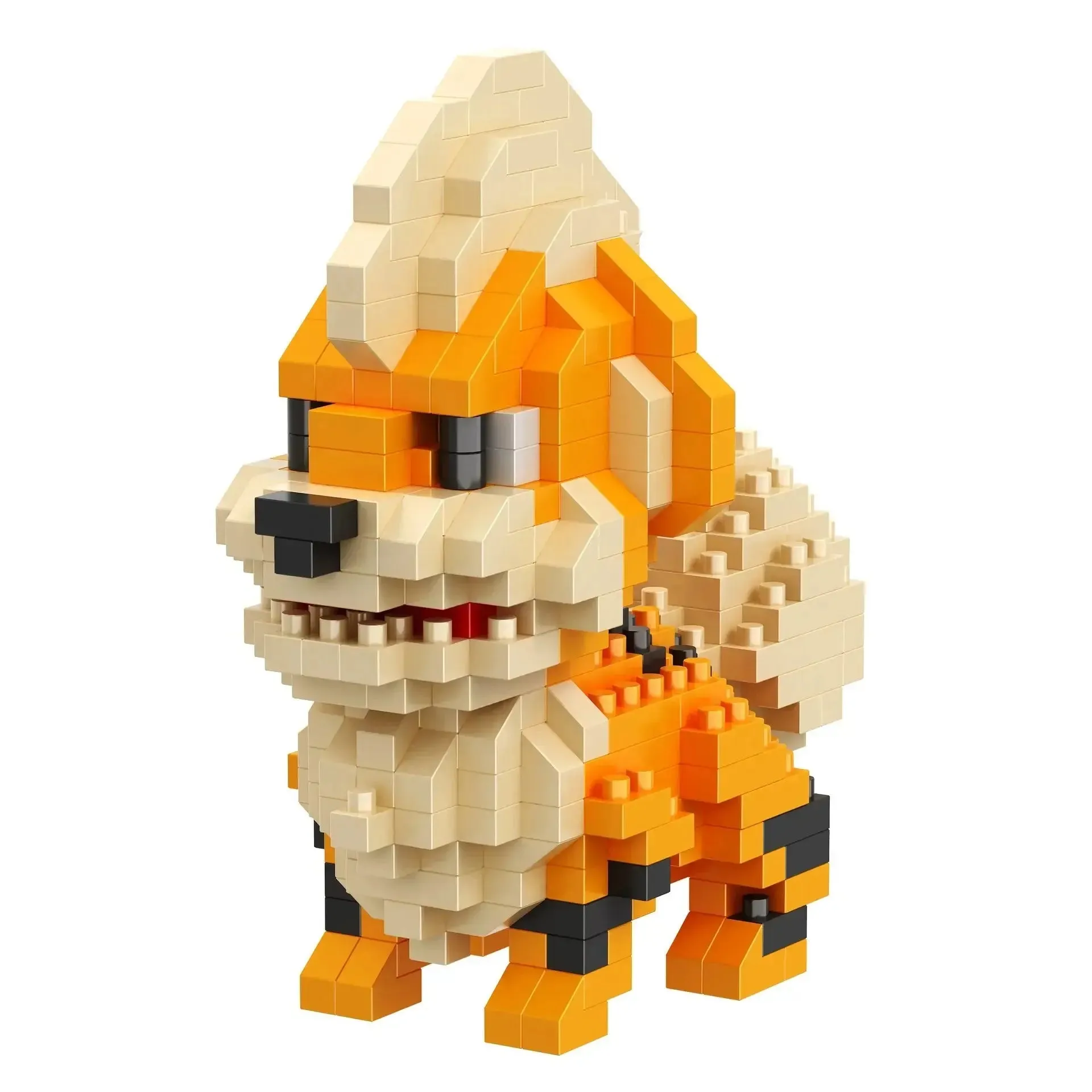 Pokémon Blocks: Small Cartoon Mini Building Blocks featuring Pikachu, Charizard, Eevee, Mewtwo - Anime Assembled Action Model Dolls Toys.