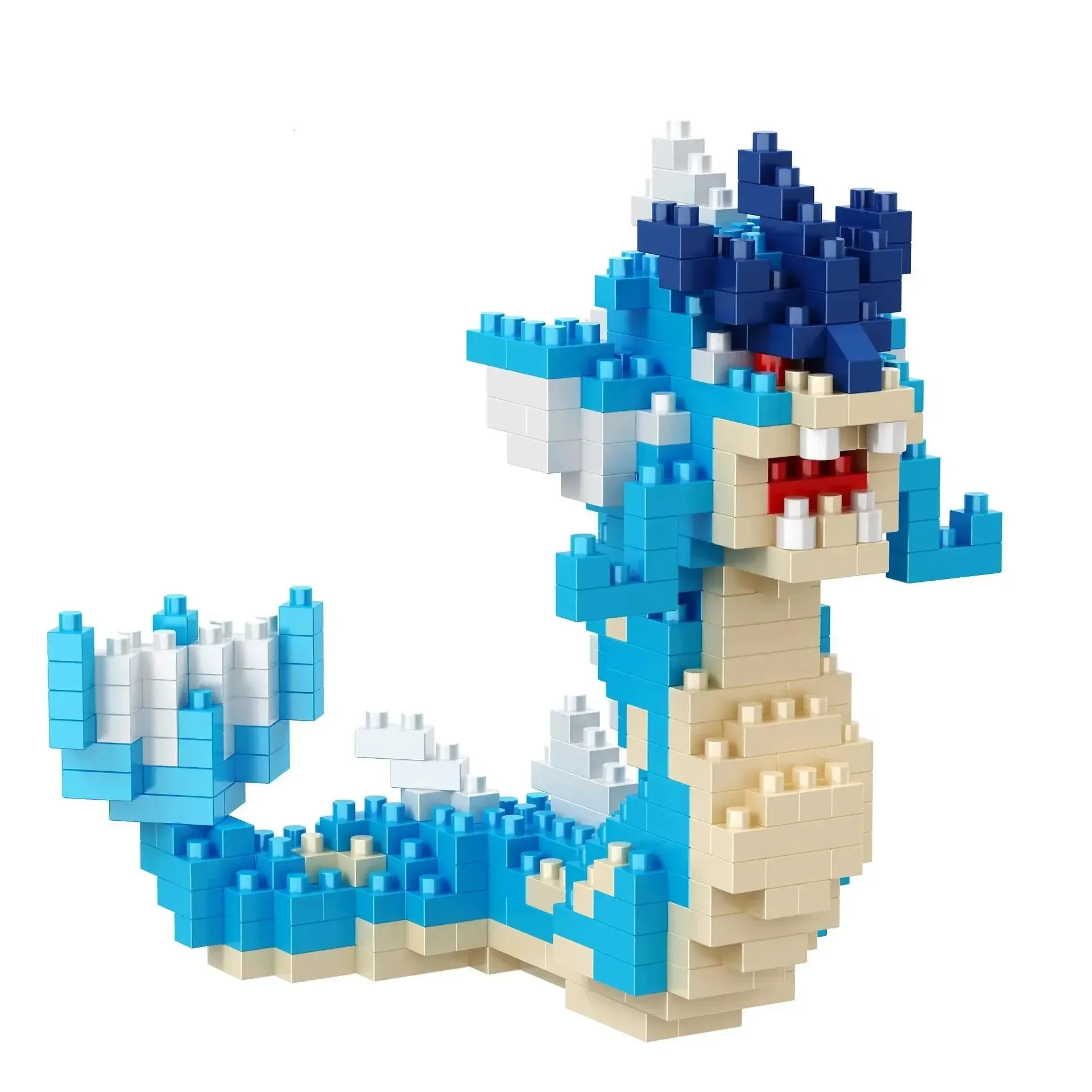 Pokémon Blocks: Small Cartoon Mini Building Blocks featuring Pikachu, Charizard, Eevee, Mewtwo - Anime Assembled Action Model Dolls Toys.