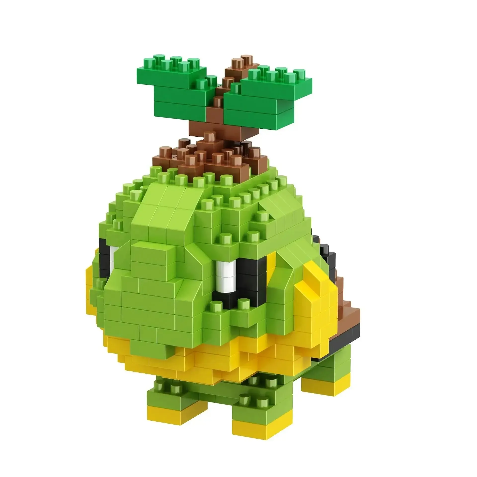 Pokémon Blocks: Small Cartoon Mini Building Blocks featuring Pikachu, Charizard, Eevee, Mewtwo - Anime Assembled Action Model Dolls Toys.