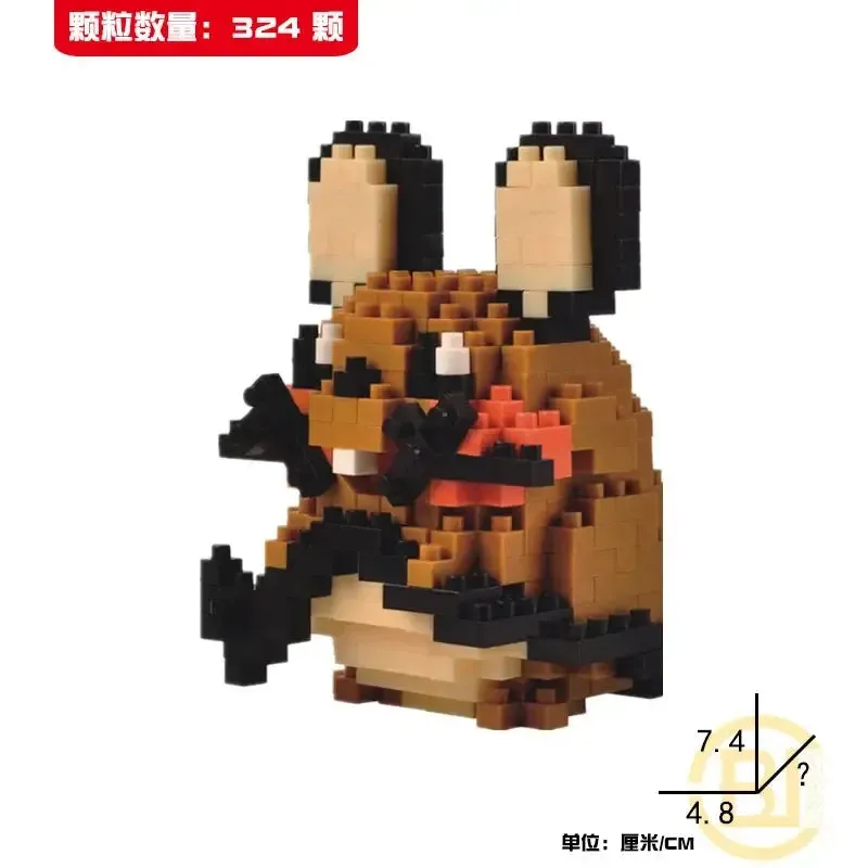 Pokémon Blocks: Small Cartoon Mini Building Blocks featuring Pikachu, Charizard, Eevee, Mewtwo - Anime Assembled Action Model Dolls Toys.