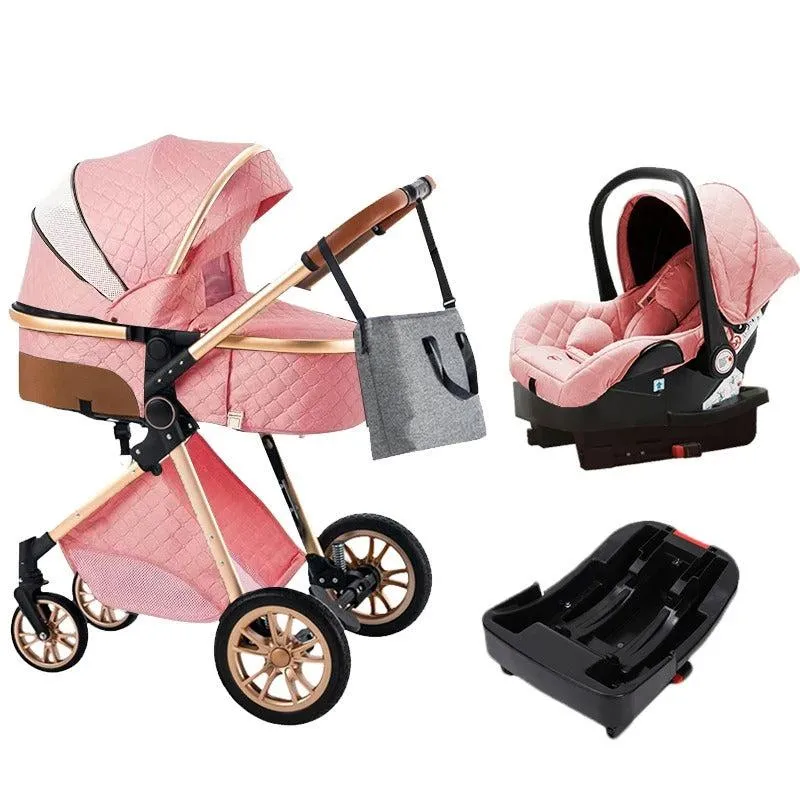 Premium 3-in-1 Baby Stroller