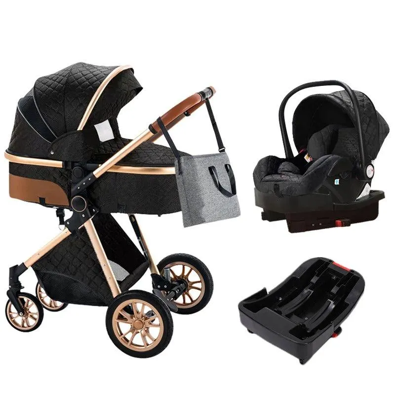 Premium 3-in-1 Baby Stroller