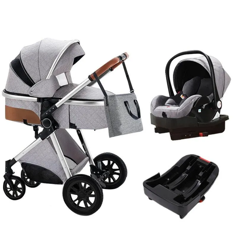 Premium 3-in-1 Baby Stroller