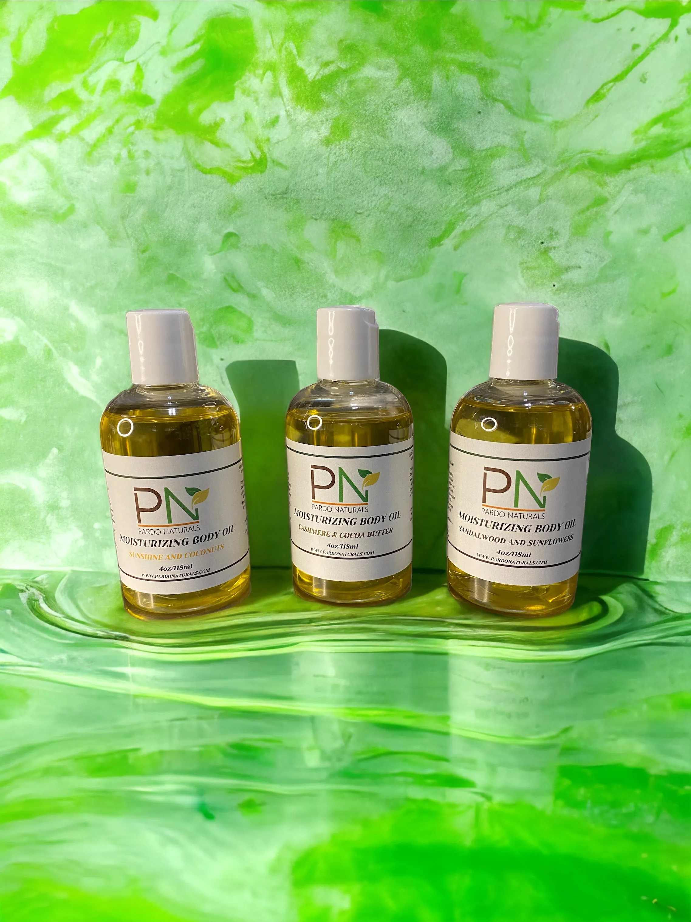 Scented body oils 4oz