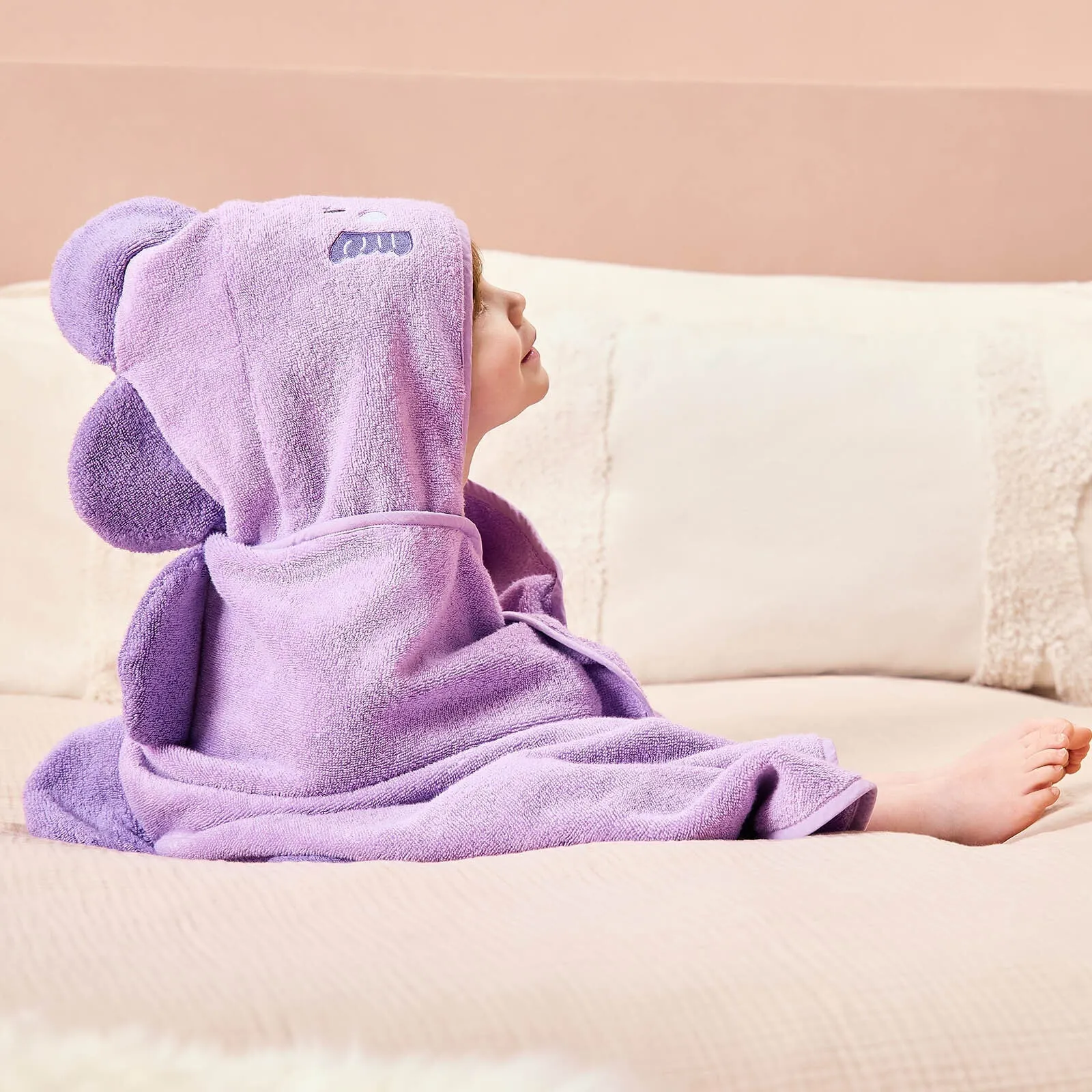 Seahorse Baby & Kids Hooded Bath Towel