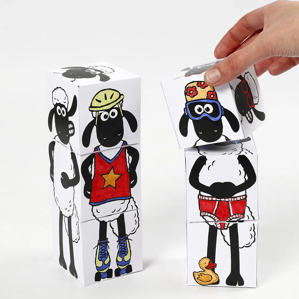 Shaun The Sheep DIY Stacking blocks Craft Kit