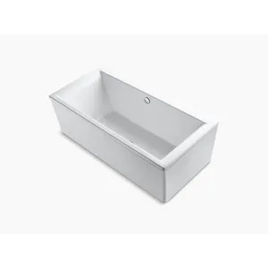 Stargaze 72" x 36.06" x 25.75" Freestanding Bathtub in White