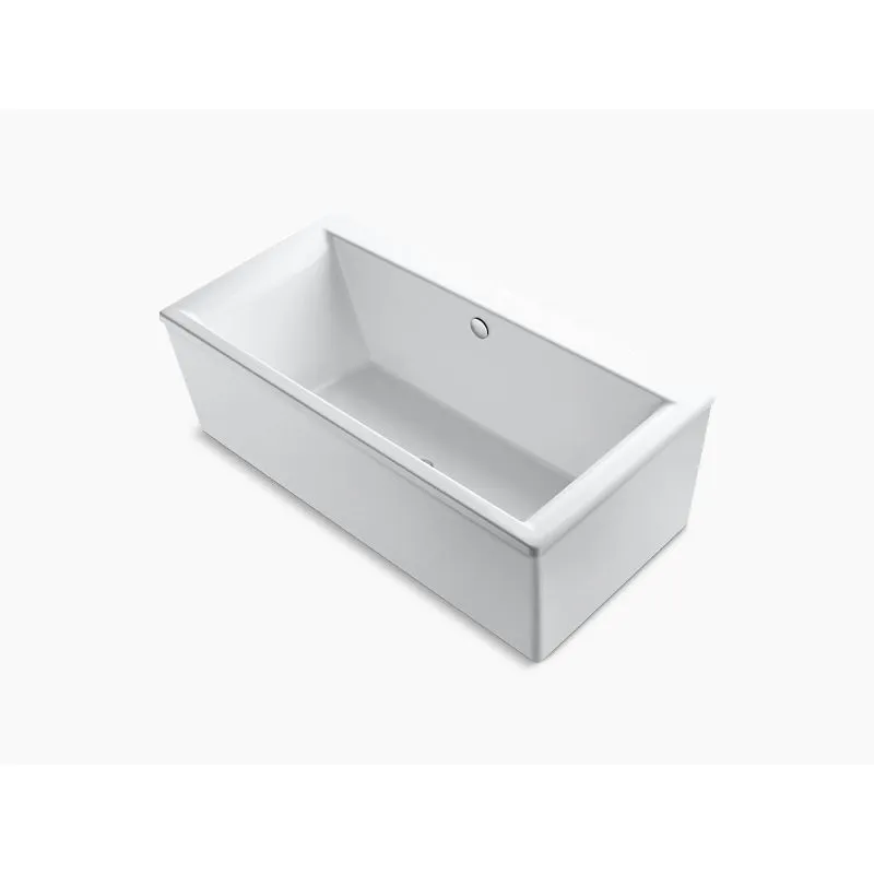 Stargaze 72" x 36.06" x 25.75" Freestanding Bathtub in White