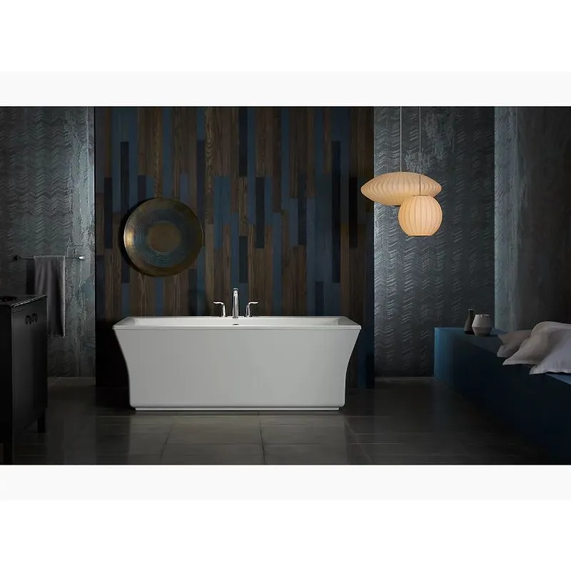 Stargaze 72" x 36" x 25.75" Freestanding Bathtub in White