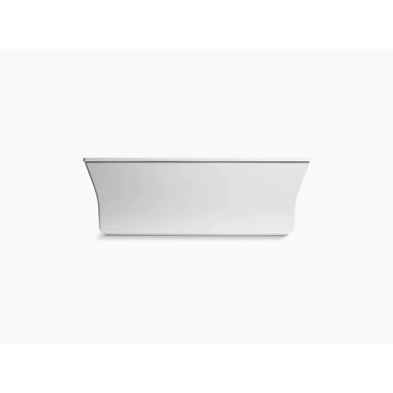 Stargaze 72" x 36" x 25.75" Freestanding Bathtub in White