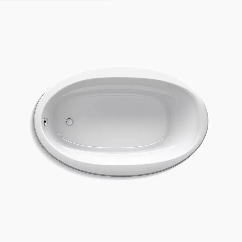Sunward 66" x 42" x 20" Drop-In Bathtub in White