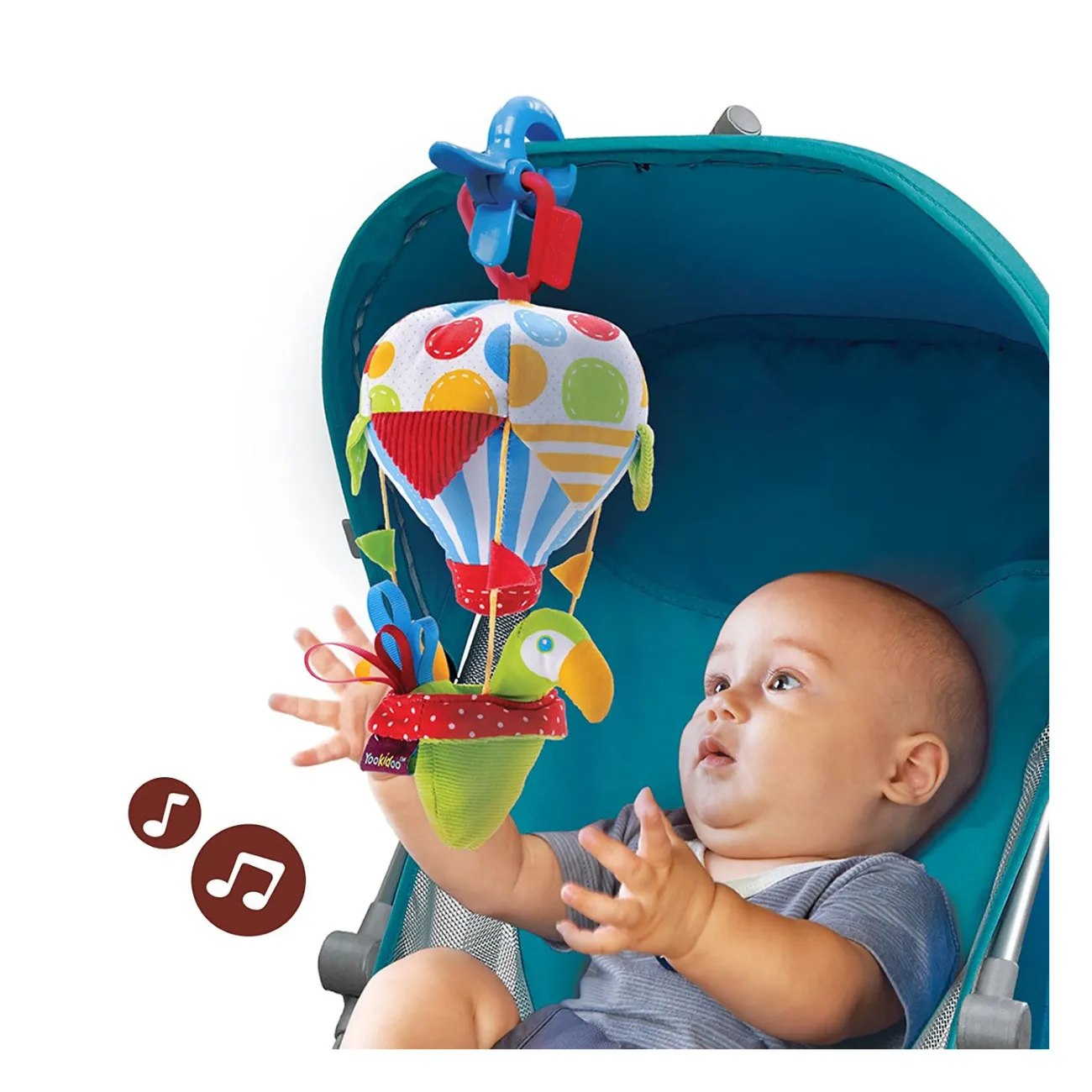 Tap n' Play Musical Balloon Stroller Toy